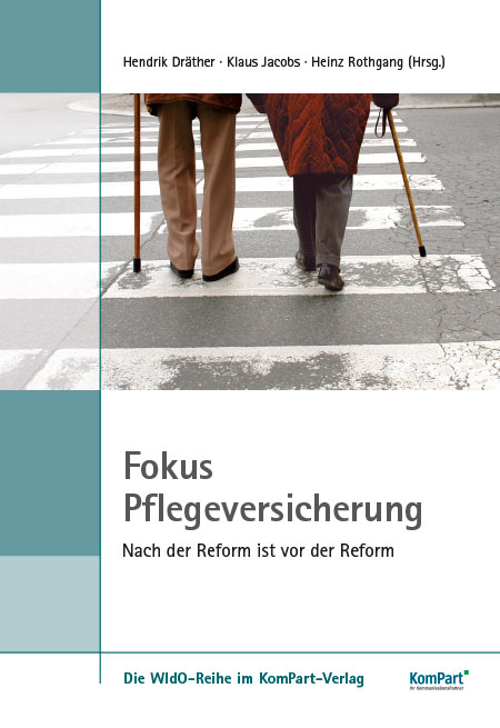Cover der WIdO-Publikation „Fokus Pflegeversicherung“ 